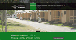 Desktop Screenshot of campinglaranaverde.com